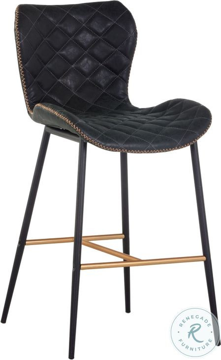 Lyla Black Counter Height Stool Set of 2