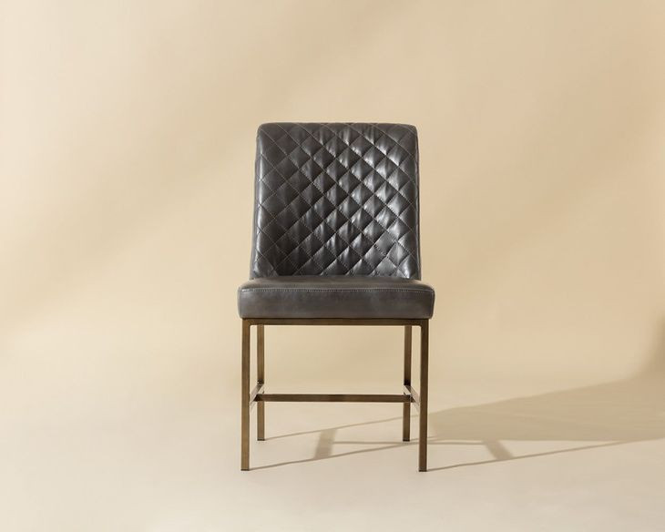 Hawthorn Overcast Gray Upholstered Dining Chair Set of 2