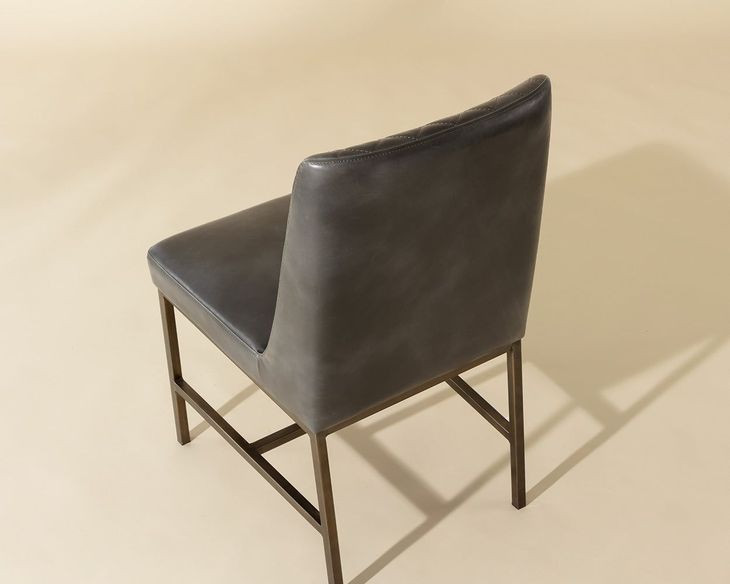 Hawthorn Overcast Gray Upholstered Dining Chair Set of 2