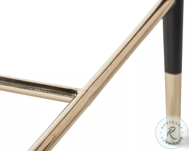 Asher Flint Grey And Napa Taupe Counter Height Stool