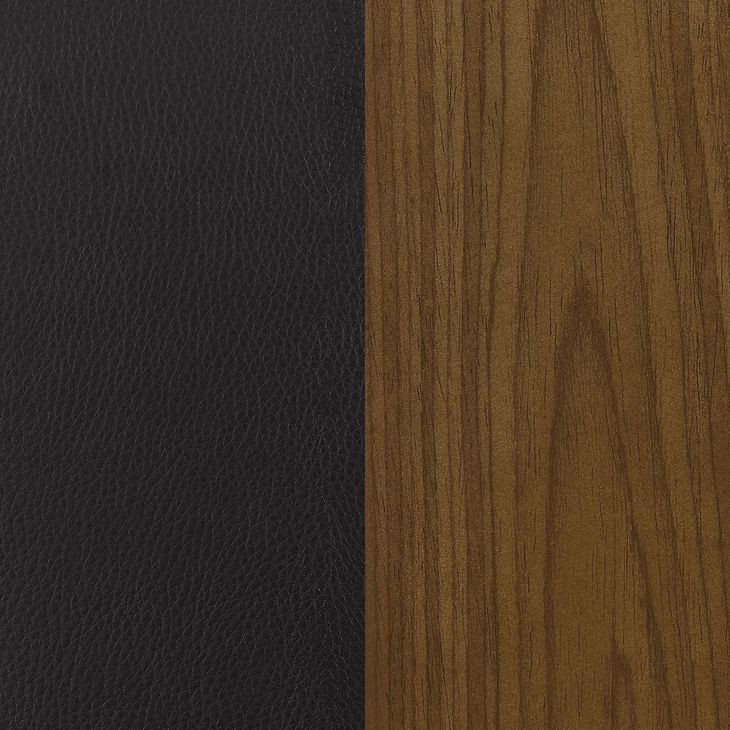 Dana Black And Chrome Adjustable Bar Stool