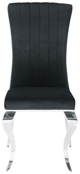 Carone Black Side Chair Set of 4
