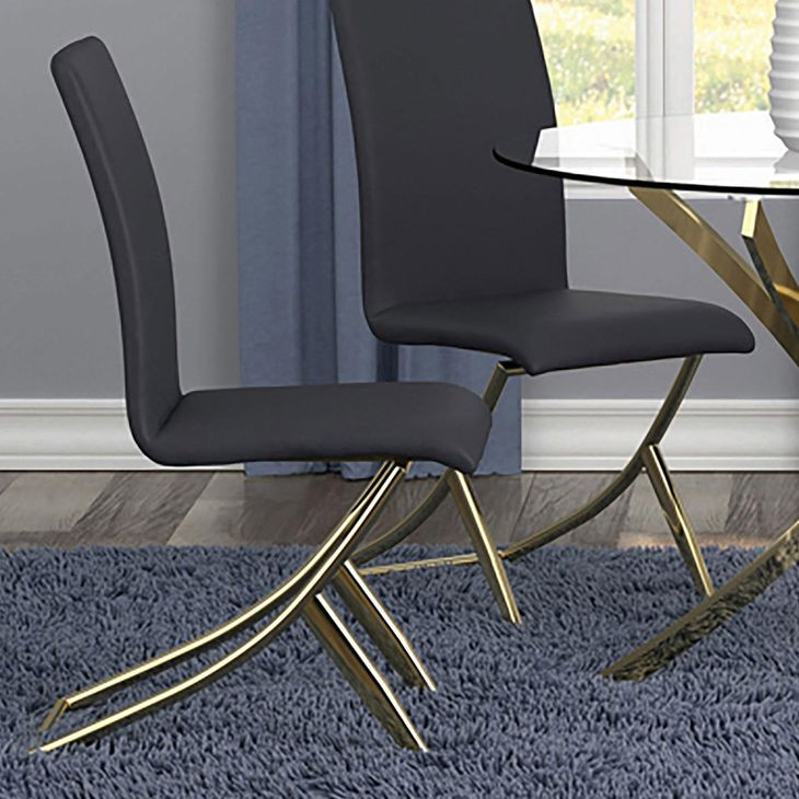 Chantar Black Dining Chair Set Of 4