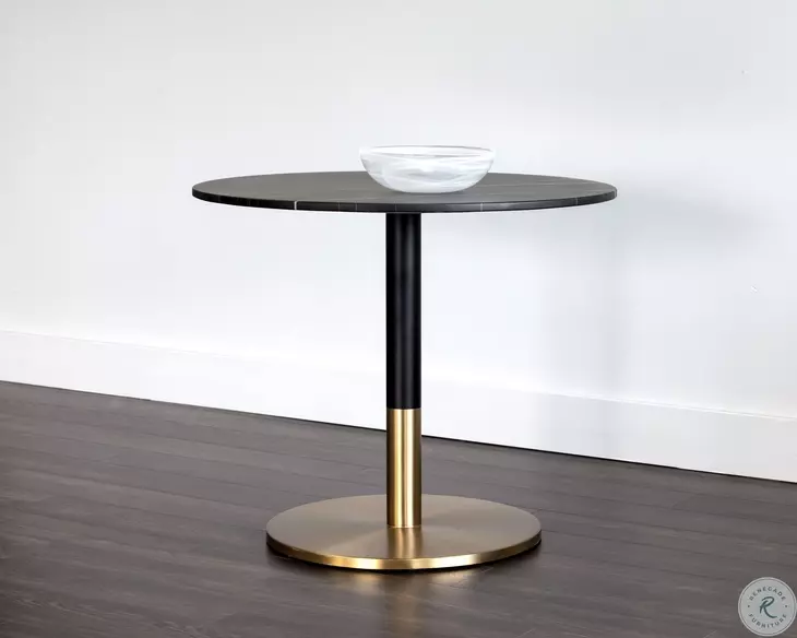 Veradine Black Bistro Table
