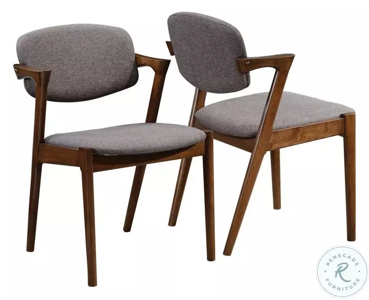 Malone Dark Walnut Extendable Round Dining Room Set