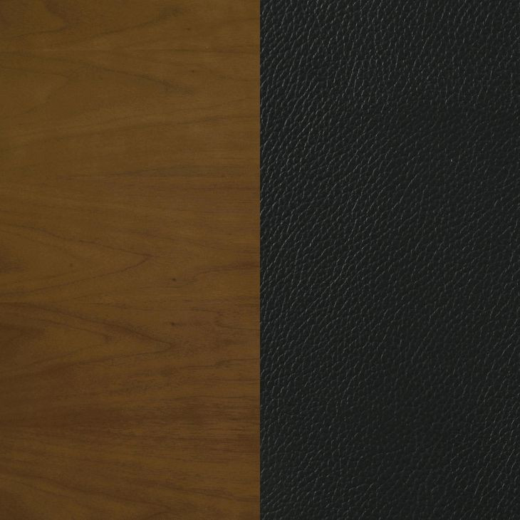 Malone Black Upholstered Side Chair Set of 2