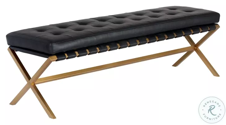 Akiro Bravo Black Bench