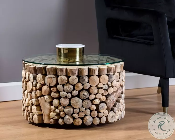 Brielle Brown Side Table