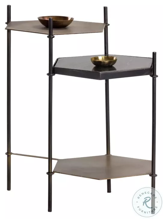 Stellan Black Side Table