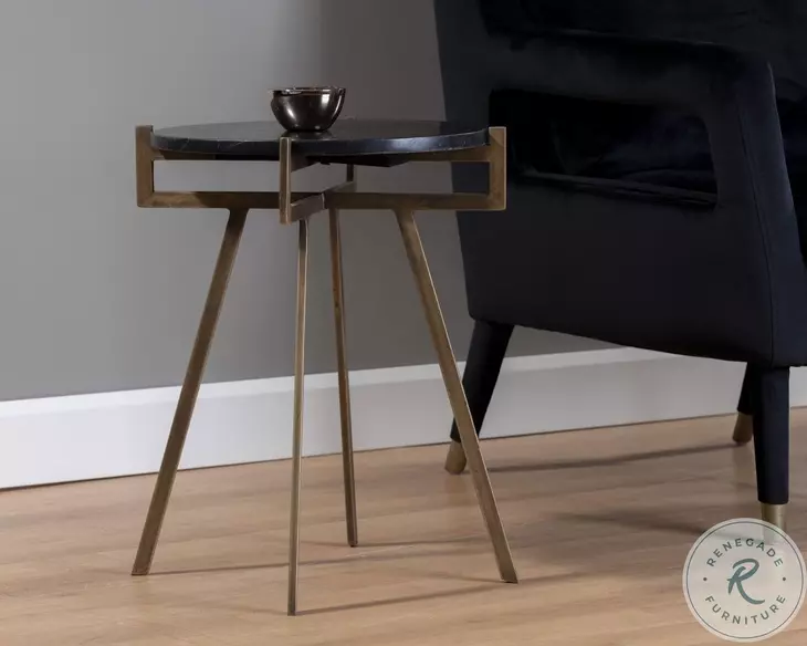 Anak Black Side Table