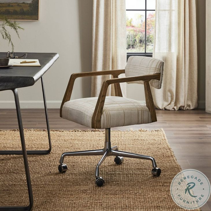 Tyler Sheffield Ivory Desk Chair