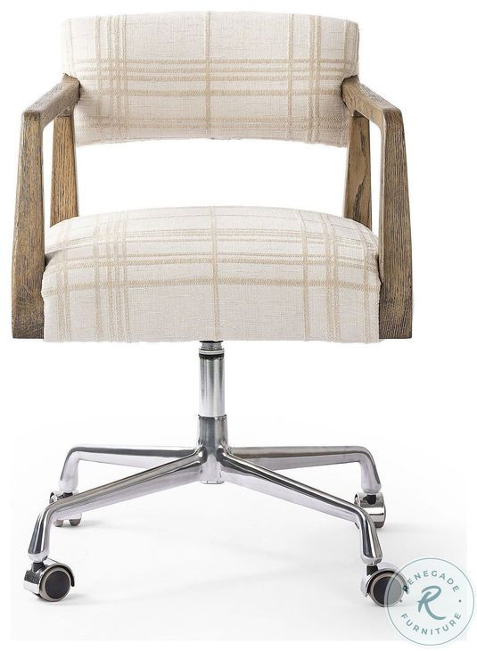 Tyler Sheffield Ivory Desk Chair