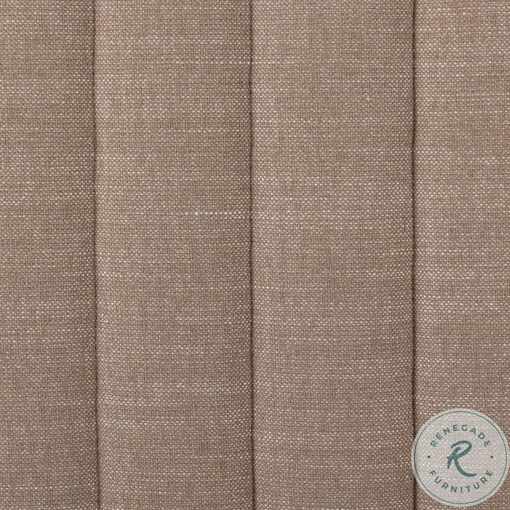 Augustine Crypton Nomad Taupe Performance Fabric Swivel Chair