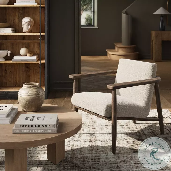 Arnett Knoll Natural Performance Fabric Chair