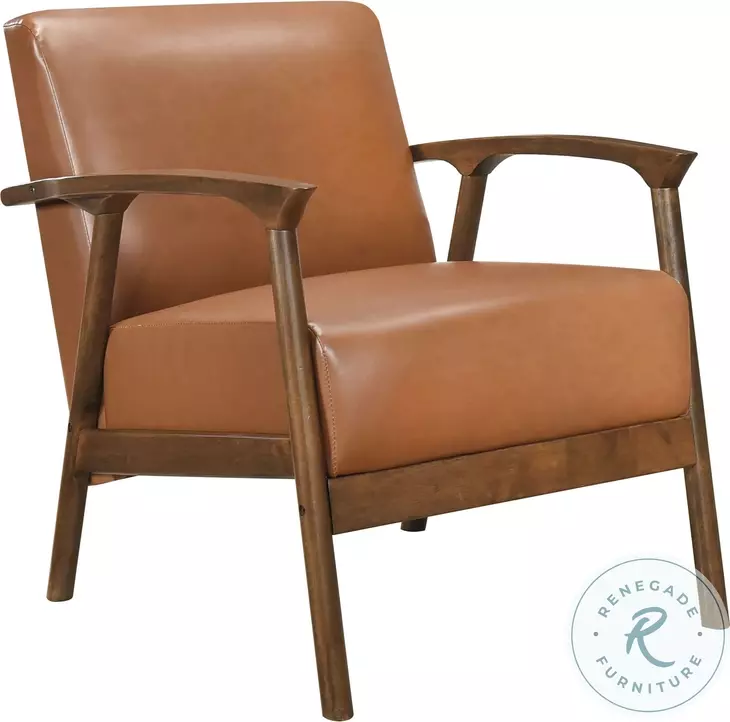 Jax Brown Accent Chair