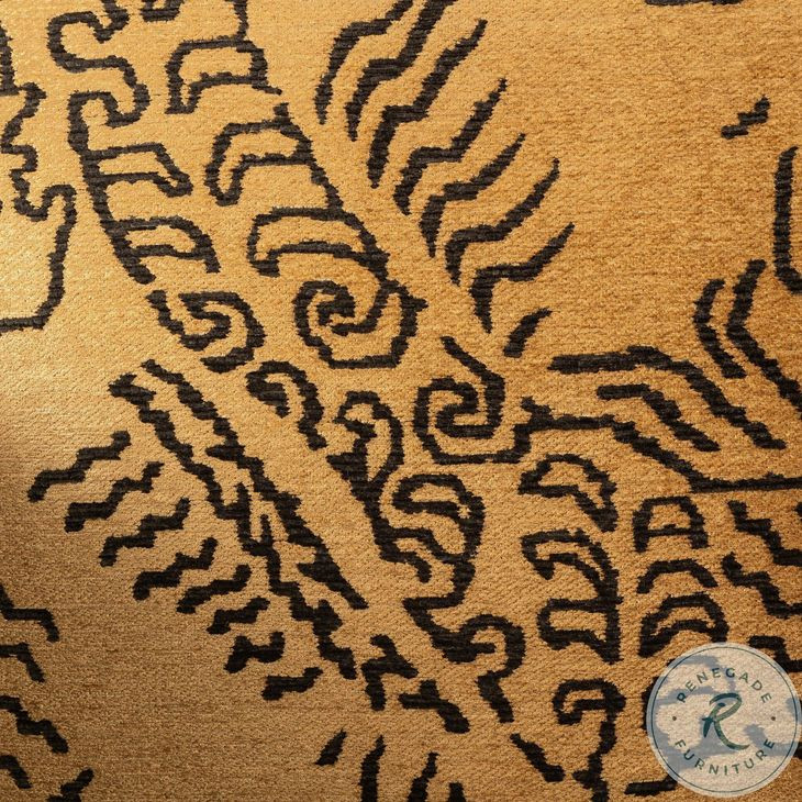 Aurora Balkan Ochre Swivel Chair