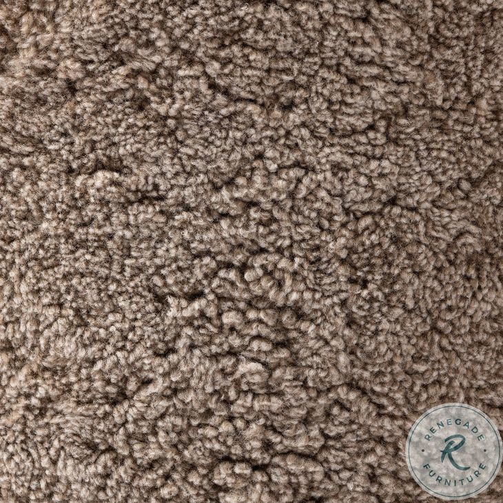 Aurora Taupe Shearling Swivel Chair