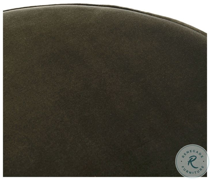 Sinclair Surrey Olive Large Round Ottoman