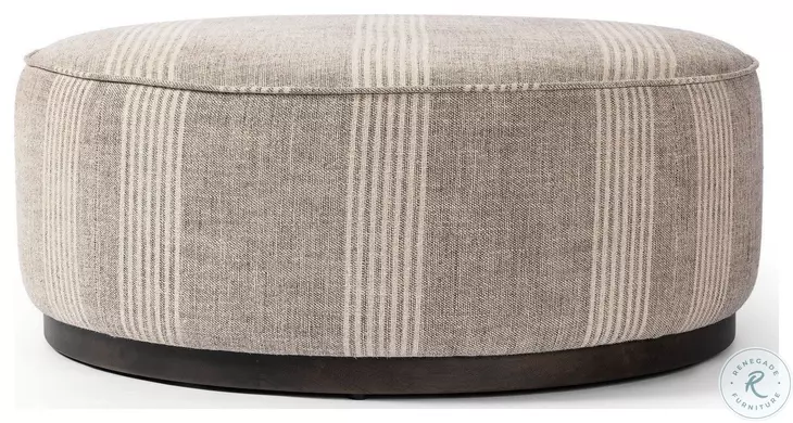 Sinclair Manchester Flint Large Round Ottoman