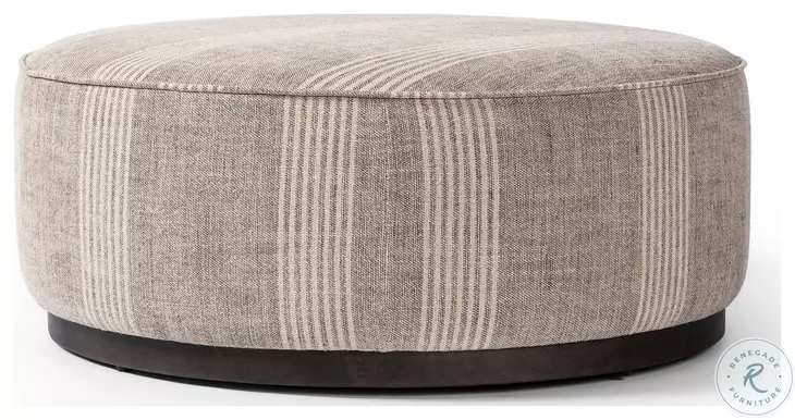 Sinclair Manchester Flint Large Round Ottoman