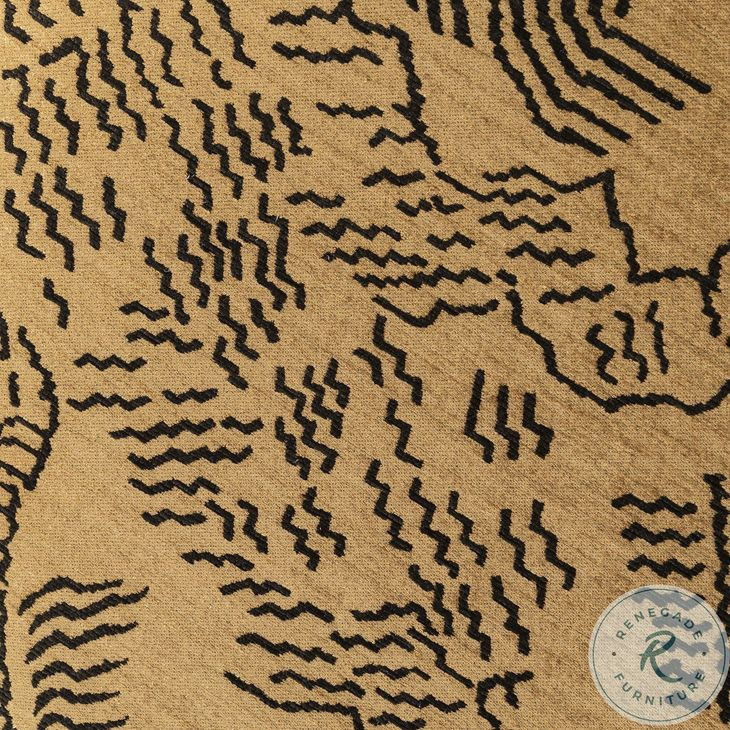 Sinclair Balkan Ochre Large Round Ottoman