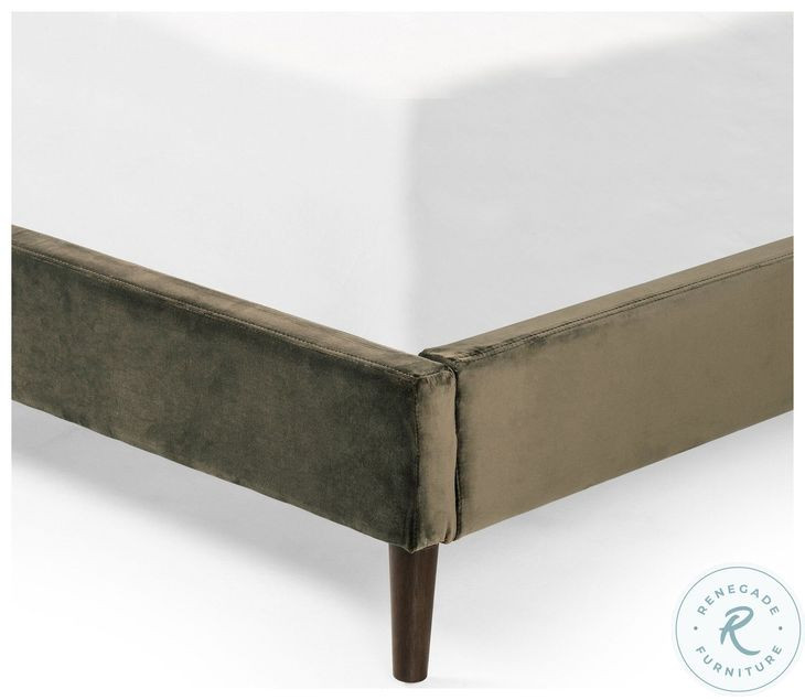 Potter Surrey Olive King Upholstered Bed