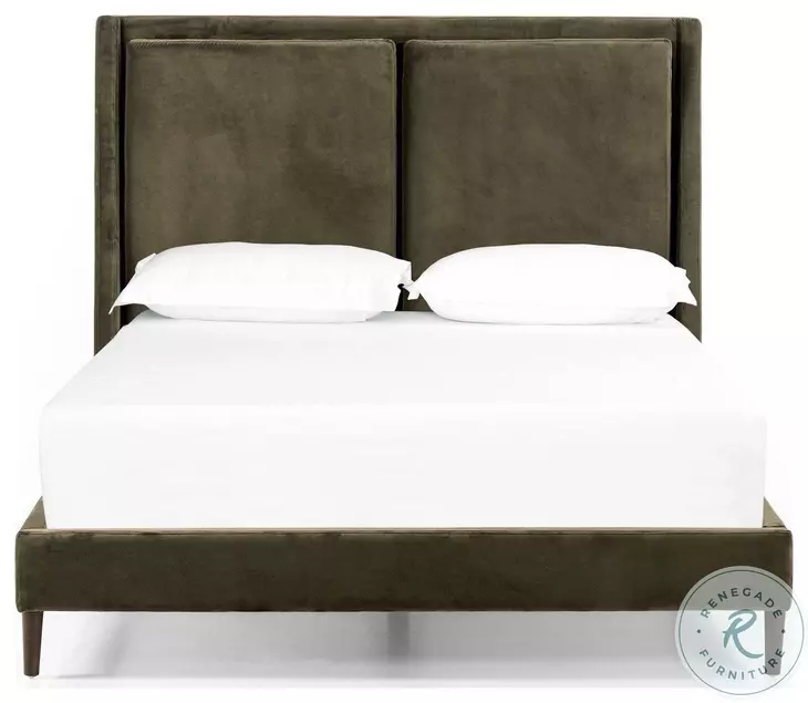 Potter Surrey Olive Upholstered Bedroom Set