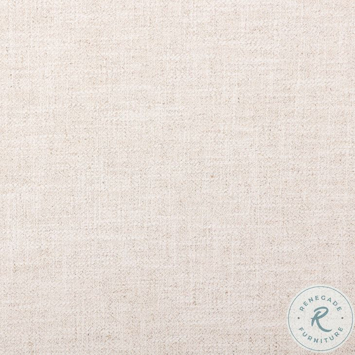 Potter Dover Crescent Performance Fabric Twin Upholstered Bed