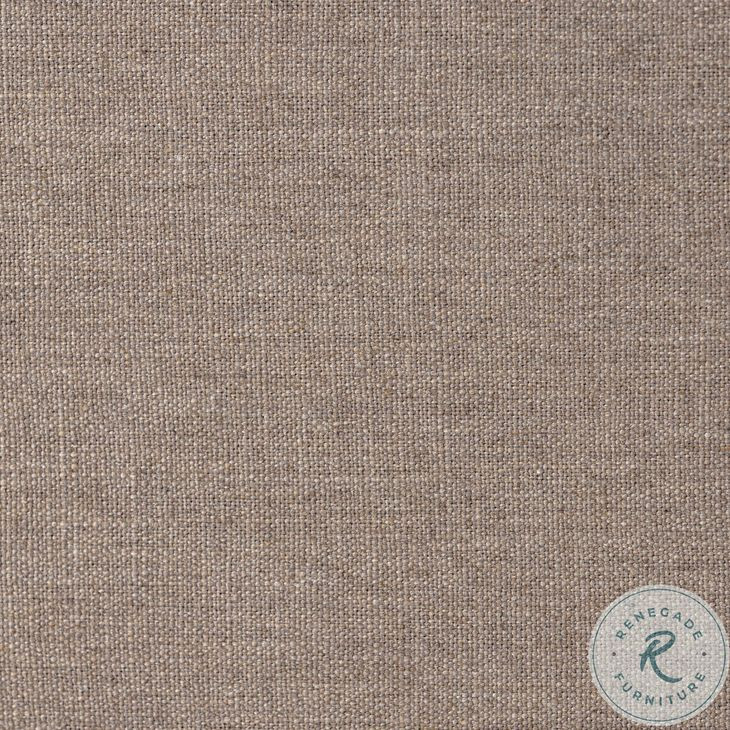 Banks Alcala Taupe Slipcover Performance Fabric Swivel Chair