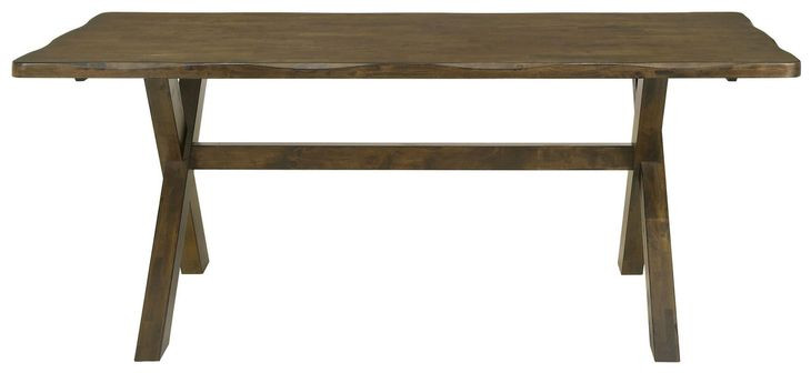 Alston Knotty Nutmeg Rectangular Dining Table