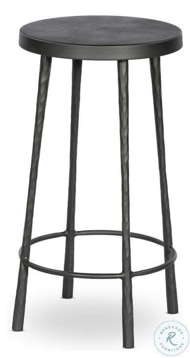 Westwood Hammered Gunmetal Counter Height Stool