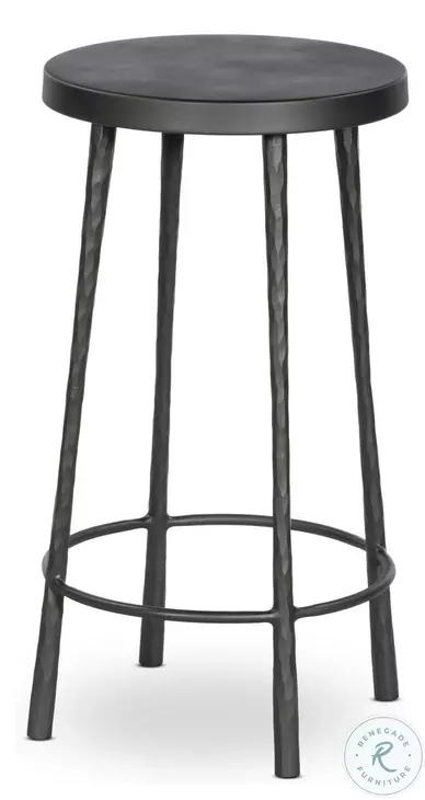 Westwood Hammered Gunmetal Counter Height Stool