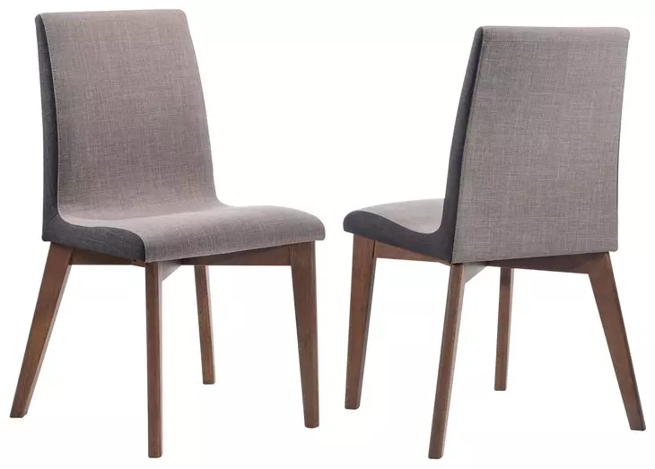 Redbridge Light Grey Dining Chair Set of 2