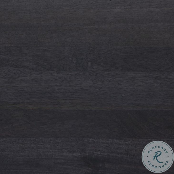 Carmel Black Wash 4 Door Sideboard