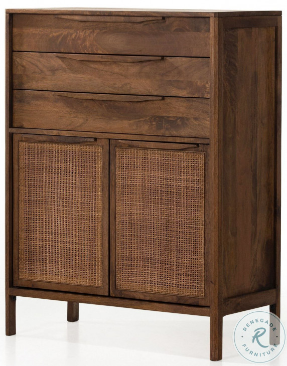 Sydney Brown Wash Tall Dresser From Four Hands | Coleman Furniture