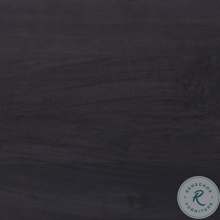 Sydney Black Wash and Black Cane Tall 3 Drawer Dresser