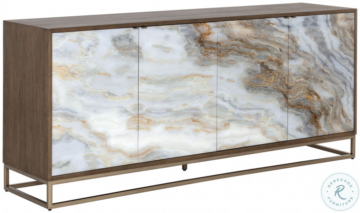 Fuentes Brown Sideboard