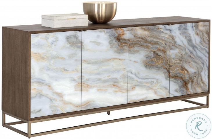 Fuentes Brown Sideboard