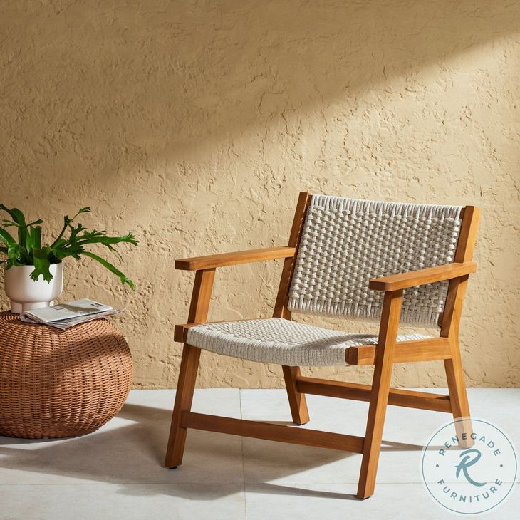 Delano Natural Teak Outdoor Chair