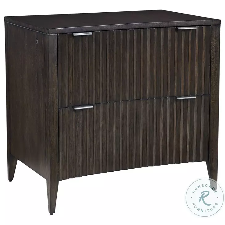 Studio Designs Dark Walnut Jasper File Cabinet