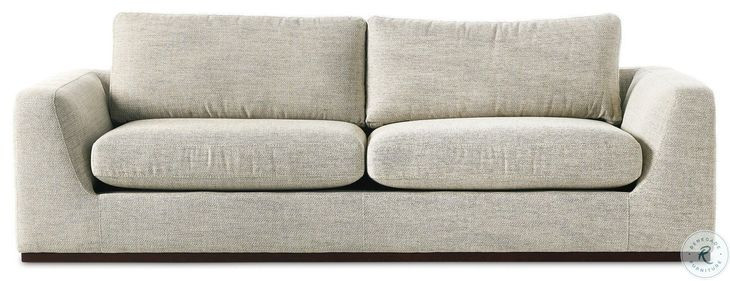 Colt Canton Dove Performance Fabric 98" Sofa