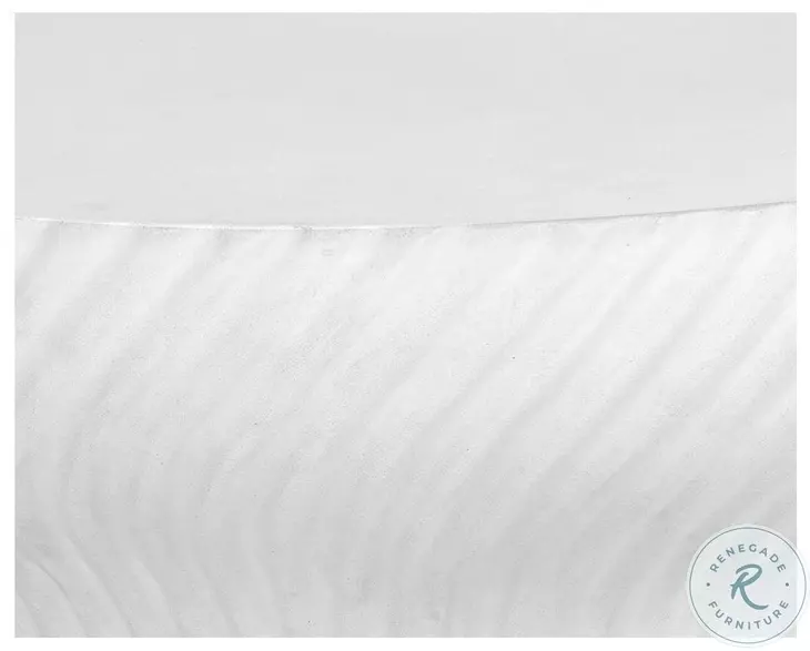 Cara White Coffee Table