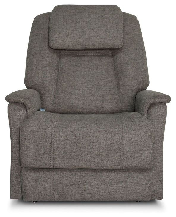 Zecliner Model 3+ Petite Dark Umber Performance Fabric Zero Gravity Triple Power Lift Recliner with USB Charging and LED