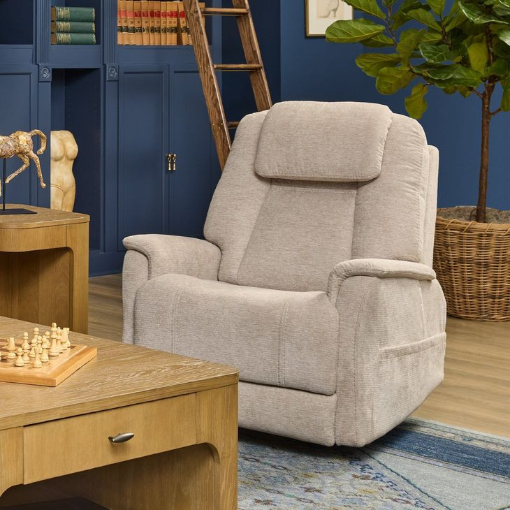 Zecliner Model 3+ Petite Light Ceramic Performance Fabric Power Lift Recliner with USB Charging and LED