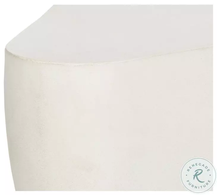 Dali White Small End Table