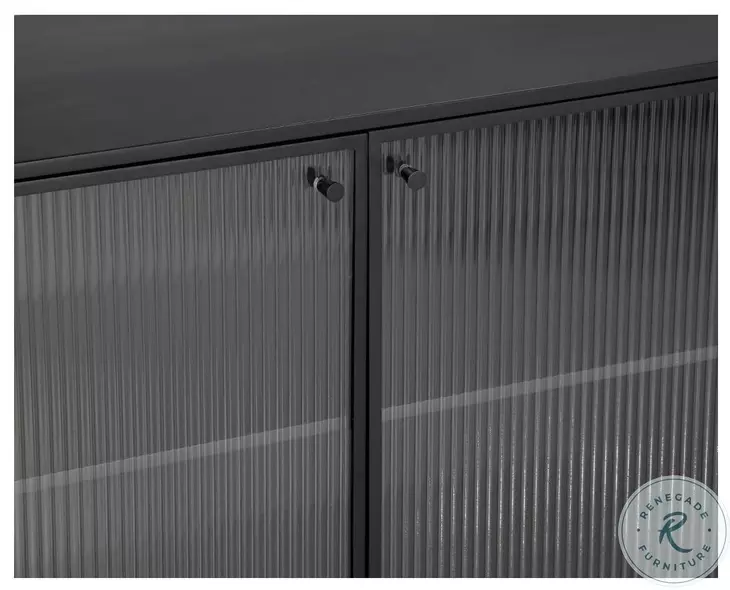 Parsons Black Large Sideboard