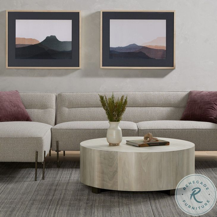 Hudson Ashen Walnut Coffee Table