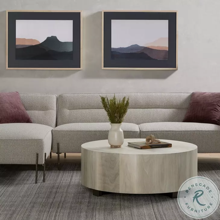 Hudson Ashen Walnut Coffee Table