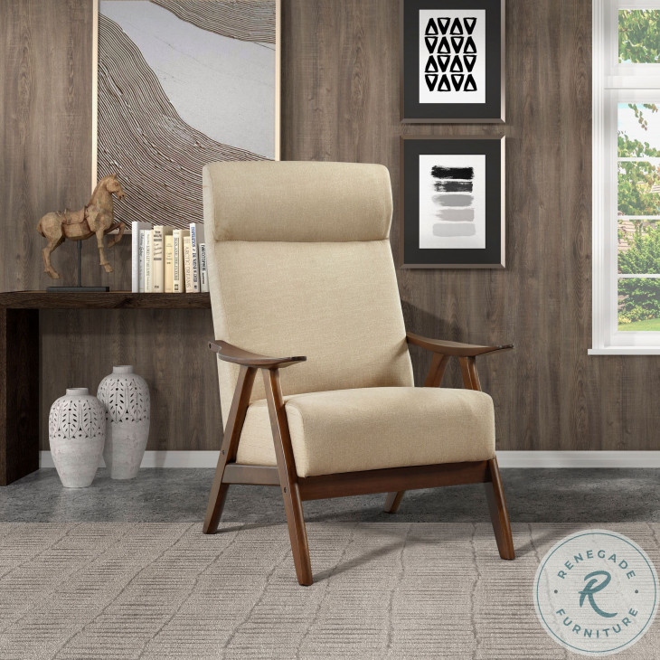 Kalmar Light Brown Accent Chair From Homelegance Coleman Furniture