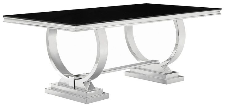 Antoine Chrome Dining Table